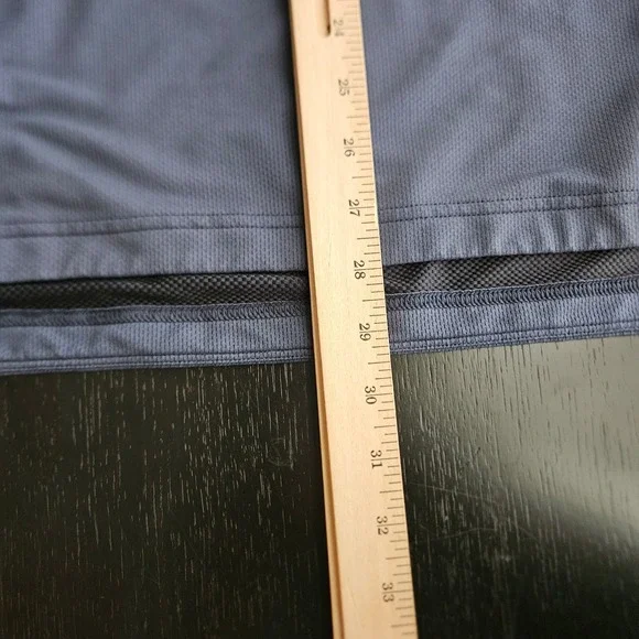 On Running Weather Shirt Mens Large Navy Blue Black 1/4 Zip Long Sleeve - Picture 9 of 9